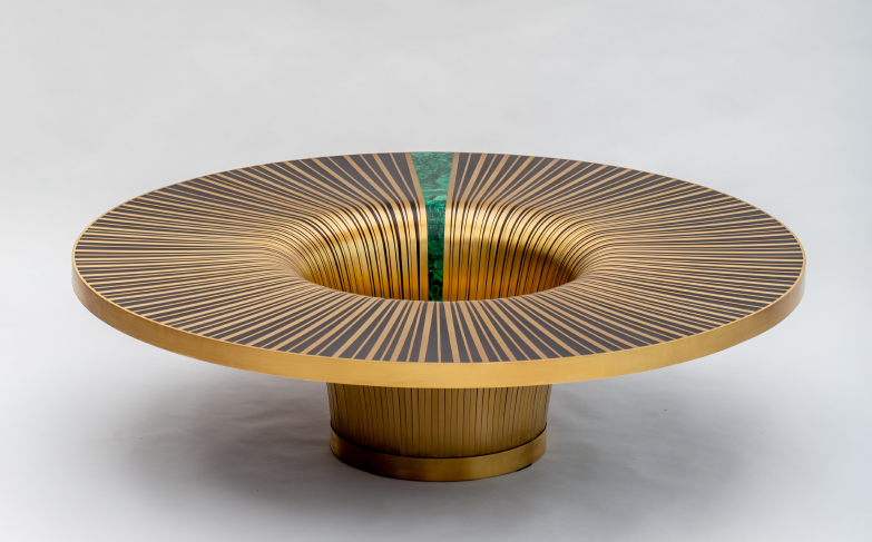 Vortex Malachite table